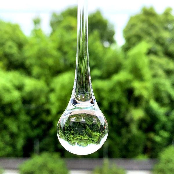 80 мм капля воды кулон clean crystal crystal suncatcher аксессуары для люстр кристаллы diy висит орнамент домашний декор h jlldhk